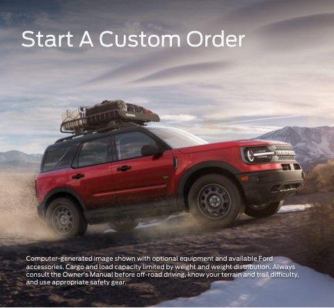 Start a custom order | Tony Serra Ford in Sylacauga AL